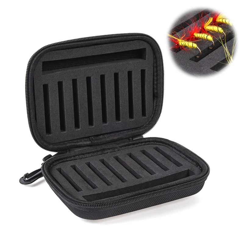 

Portable Waterproof Fly Fishing Lure Bait Storage Box Case Container Sea River Fishing Spoon Storage Tackl Box