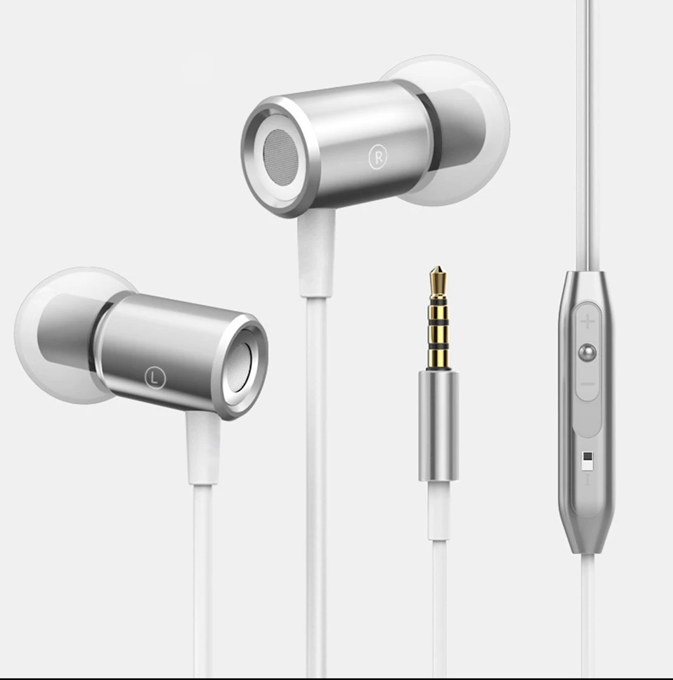 Wired In-ear Earphones Earbuds 3.5mm Magnetic Headphones with Microphone for iPhone Xiaomi Samsung Phone Headset Bass Earphones  (7)