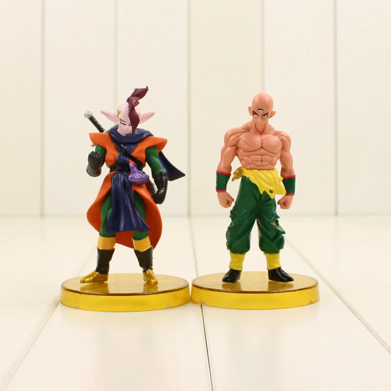 10-14 см 6 шт./лот Dragon Ball Z Super Saiyan Son Goku Vegeta Frieza Piccolo Cell Beerus ПВХ фигурка Модель Коллекция игрушек