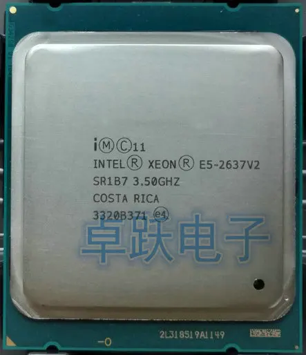Intel Xeon E5-2637V2 Процессор 3,50 ГГц 15 Мб 130W 4 ядра LGA2011 E5-2637 V2 процессор E5 2637V2 E5 2637 V2
