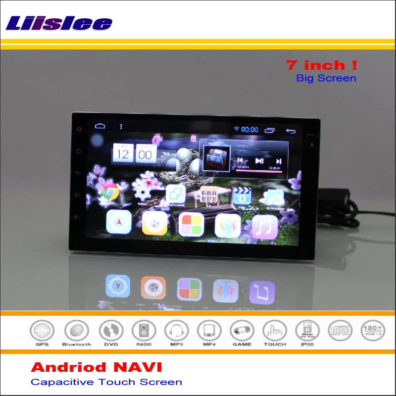 Liislee Android gps NAVI навигационная система для Nissan Navara грубой D40 2005~ 2009 Радио стерео Мультимедиа Видео(без DVD плеера