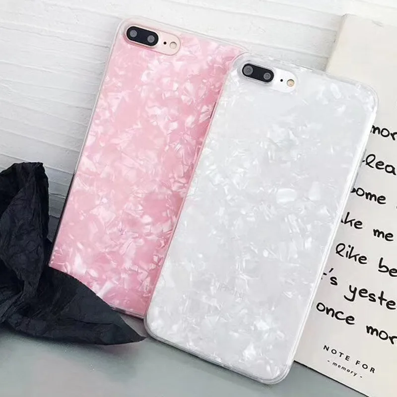 Hisomone Bing Shell Phone Case For iPhone 6 6S 7 8 Plus X Cute Lovely Soft TPU Back Cover For iPhone 7 8 6 6 S Plus X Coque Case