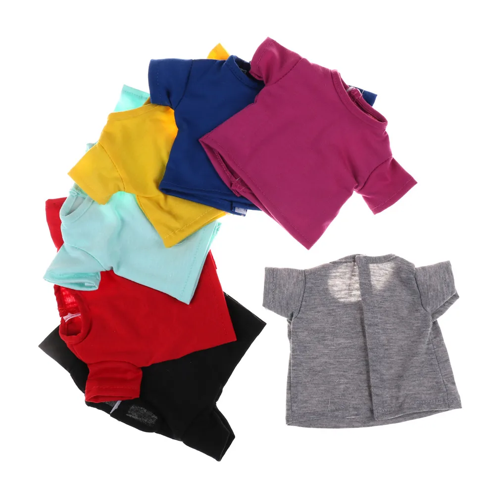 

Handmade Cool Short Outfit T-shirt Doll Clothers Daily Casual Wear Costume Tops Clothes For doll Ken Doll Accessories 1pcs