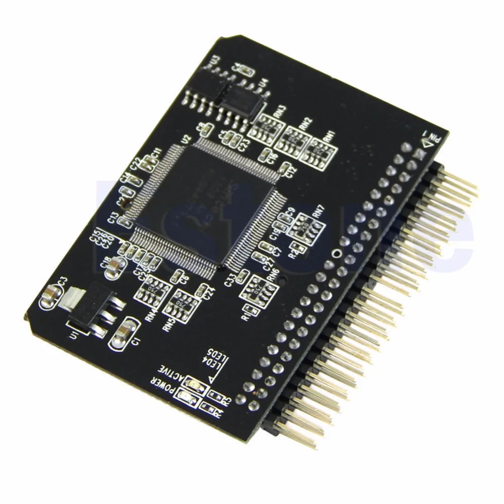 Новый SD/Micro sd карты памяти до 2,5 44pin IDE адаптер чтения для ноутбука Горячая