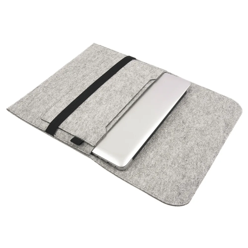 Fashion Laptop Cover Case For Macbook Pro/Air/Retina Notebook Sleeve bag 13" 15" Wool Felt Ultrabook Sleeve Pouch Bag
