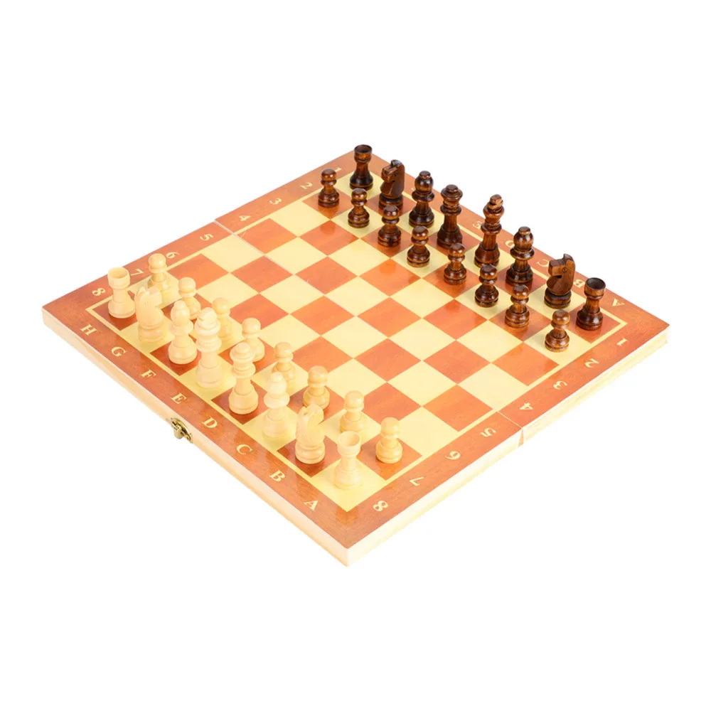 Buy Chess Game Table Portable Wooden Chessboard