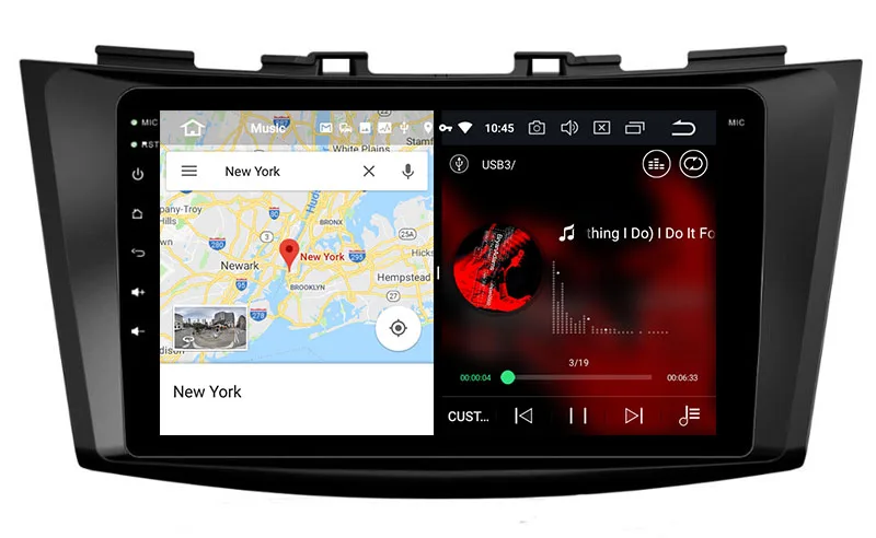 Top Belsee Android 8.0 Car Stereo  GPS Navi Radio Multimedia Stereo Head Unit for Suzuki Swift Ertiga 2011 2012 2013 2014 2015 2016 3