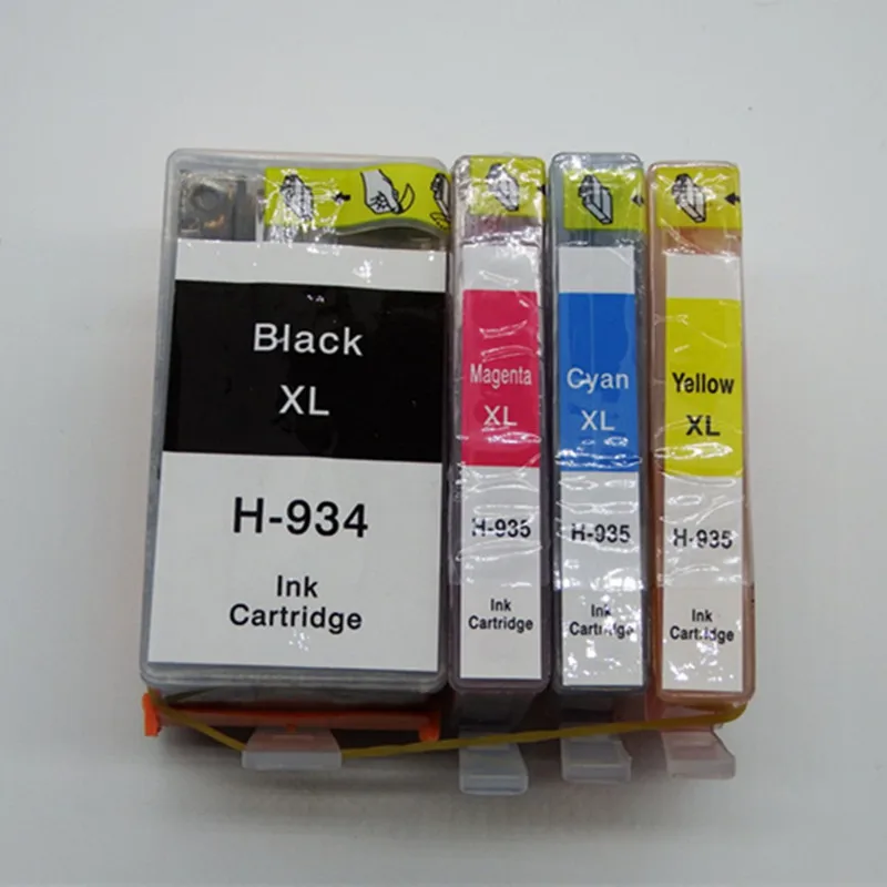 1SET Чернильные картриджи Замена для HP934XL HP934 934XL 934 XL HP935XL HP935 XL Officejet Pro 6812 6830 6815 6835 6230 струйный принтер - Цвет: 1SET