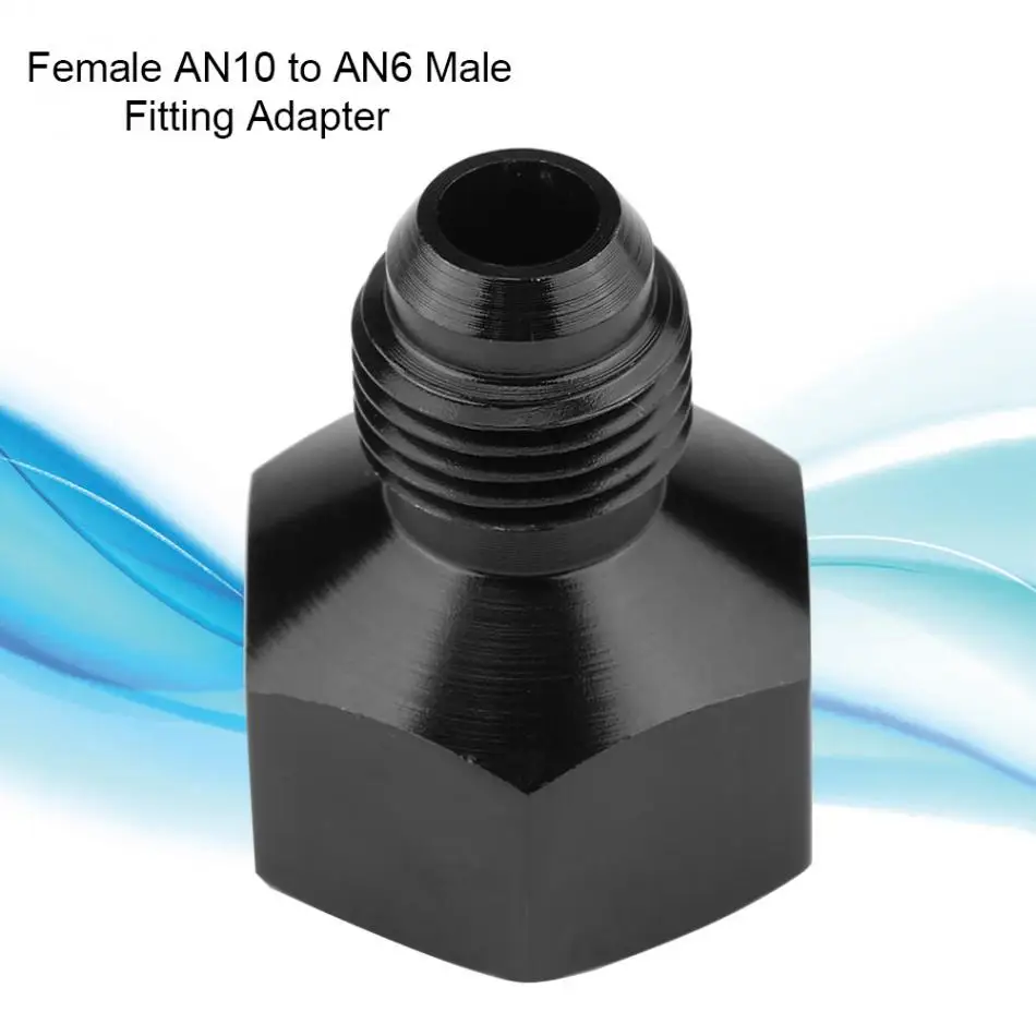 Алюминий сплава женский AN10 к AN6 мужской осветительный редуктор Топливопровод нефть штуцер для шланга