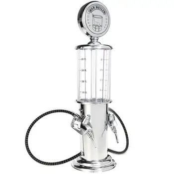 

Mini Beer Dispenser Machine Drinking Vessels Double Gun Pump Transparent Layer Design Gas Station Bar Beer Kitchen Drinking Wine