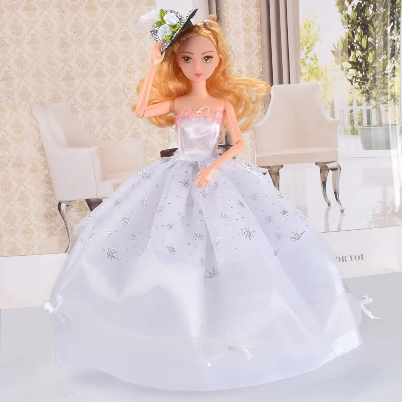 Girl Toy Doll Wedding Dress Dream Simulation Doll Set Doll Gift Box