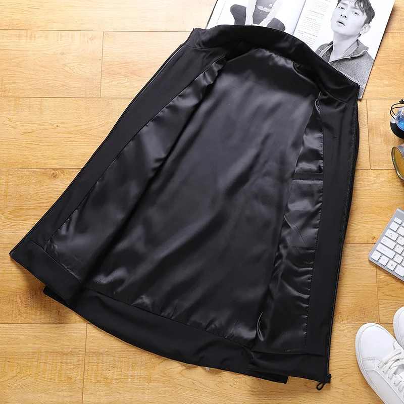 Men Sweatshirt Zipper Sweater Thin Jacket Male Running Jogger Casual Fitness Training Jacket Sports Jerseys Large Size L-9XL