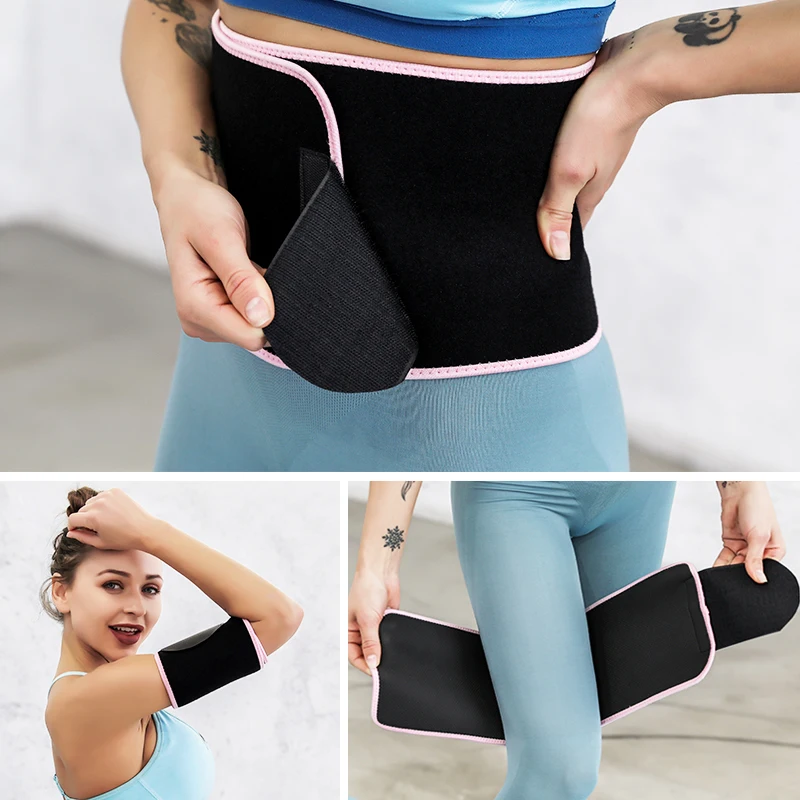 

1pcs Sweat Belt Waist Trainer Workout Trimmer Hot Body Shaper Weight Loss Exercise Slimming Girdle Waist Support Women Men