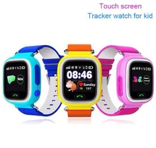 100 teile/los Billig Smart Baby Uhr Q60 GPS Tracker für Kinder 1,22 Touchscreen Smartwatch Anti Verloren Mit SOS Baby Geschenk Großhandel