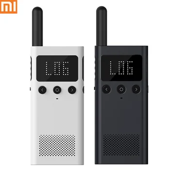 

Original Xiaomi Mijia Smart Walkie smart Talkie With FM Radio Speaker Standby Smart Phone APP Location Share Fast Team Talk