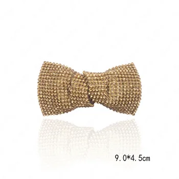 

hot sale Free Shipping Wholesale 4pcs/lot rhinestones Applique Patch DIY shoes decoration ornaments accessories YE95