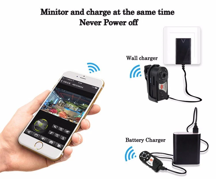 Q7 WiFi IP мини камера IR ночного видения P2P Беспроводная микро камера Дистанционное управление видео Espia Candid для iPhone Android