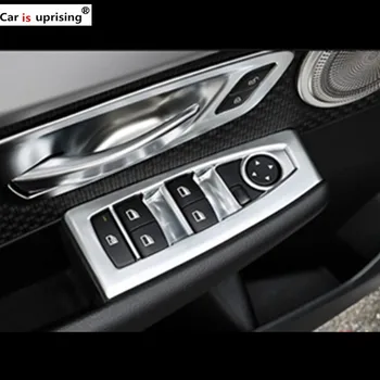 

For BMW 218i 220i car Window lifting switch decorative frame Car Styling for bmw F45 F46 F22 F23 accessories