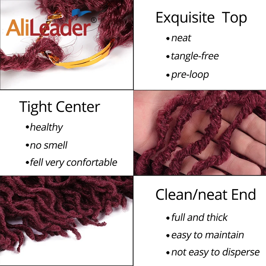 AliLeader 12inch Short Nu Locs Ombre Goddess Faux Locs Curly Crochet Hair Synthetic Dread Loc African Hair Braiding Extensions AliLeader 12inch Short Nu Locs Ombre Goddess Faux Locs Curly Crochet Hair Synthetic Dread Loc African Hair Braiding Extensions