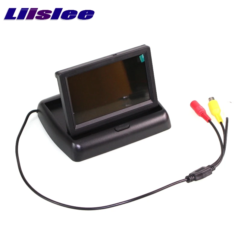LiisLee <b>Car</b> Dashboard Monitor <b>HD 4.3</b>" <b>inch</b> RCA Connector DC ...