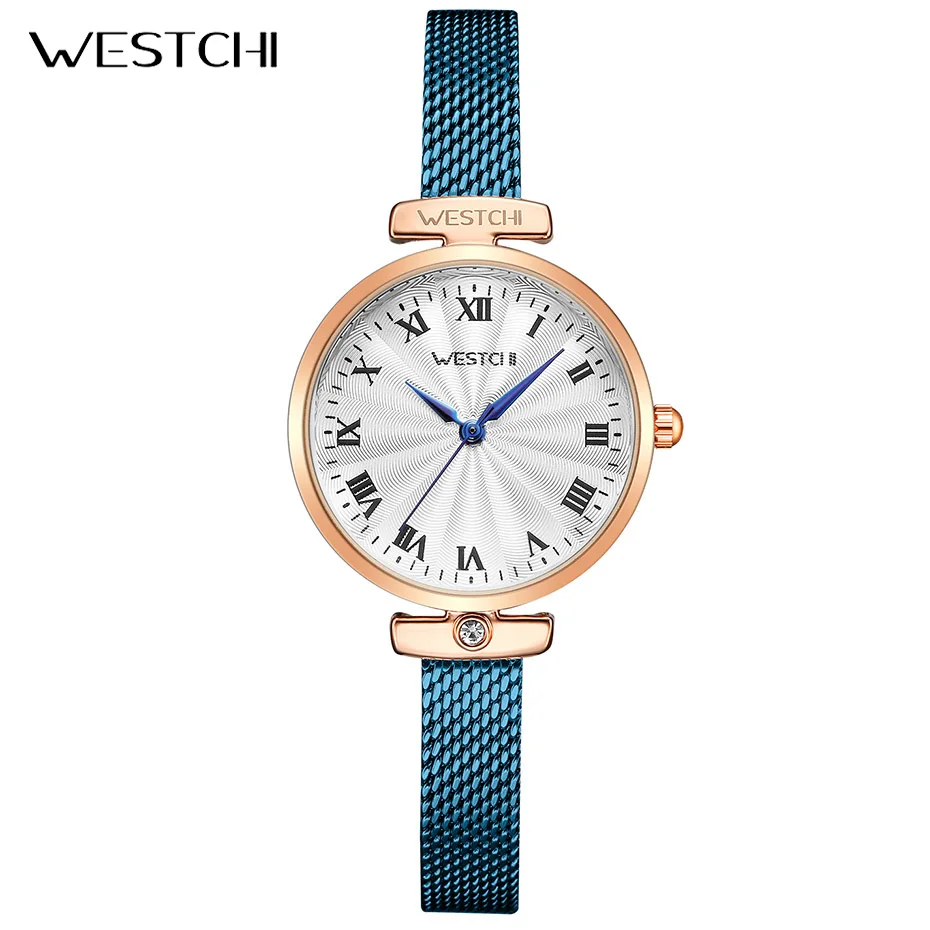 

Fashion Women's Watch Ladies Luxury Dress Watches Female Mesh Steel Band Quartz Wrist Watches Girls Gift Clock montre femme