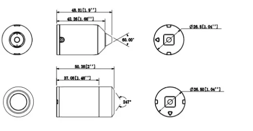 Dahua IPC-HUM8230 2-мегапиксельная сетевая камера IP камера Основное устройство датчик блок L1 L3 опционально