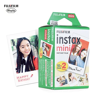 Fujifilm мгновенная мини-пленка фотобумага для Instax Mini 7 7s 8 9 25 50s 70 90 SP-1 SP-2 пленка W/PU 36 карманов фотоальбом - Цвет: 20 Sheets 4