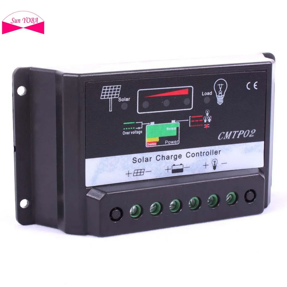 

30A MPPT Solar Panel Battery Regulator Charge Controller 12V/24V Auto Switch APJW