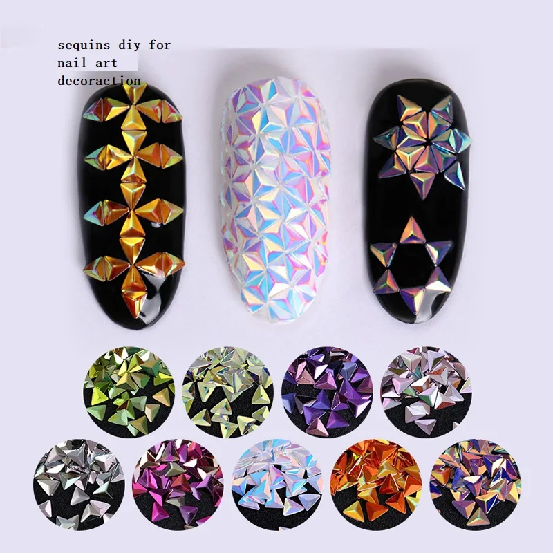 Unicorn-AB-Color-Nail-Sequins-Chameleon-Triangle-Star-Iridescent-Flakies-Tips-Manicure-3D-Nail-Art-Decoration