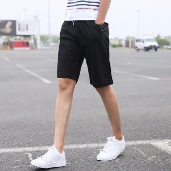 

NEW 2020 summer casual men's shorts beach men Hip Hop cotton bermuda cheap elastic Elastic Waist joggers slim shorts
