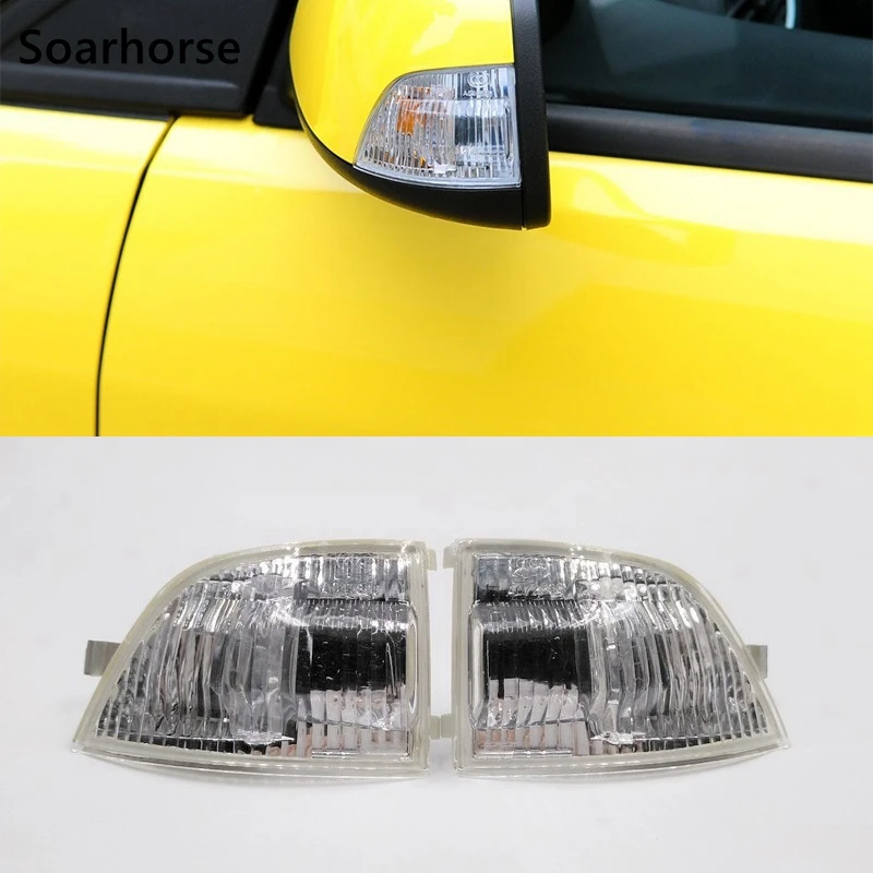 

Soarhorse For Ford Focus C-Max 2003-2013 Car Turn Signal Lamps Rearview Mirror Lights 6M5Y13B382AA 6M5Y13B381AA