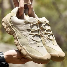 Man Hiking Shoes Outdoor Breathable Tactical Shoes Combat Army Boots Desert Training Sneakers Men Anti-Slip Travel Shoes Walking цена Man Hiking Shoes Outdoor Breathable Tactical Shoes Combat Army Boots Desert Training Sneakers Men Anti-Slip Travel Shoes Walking цены онлайн