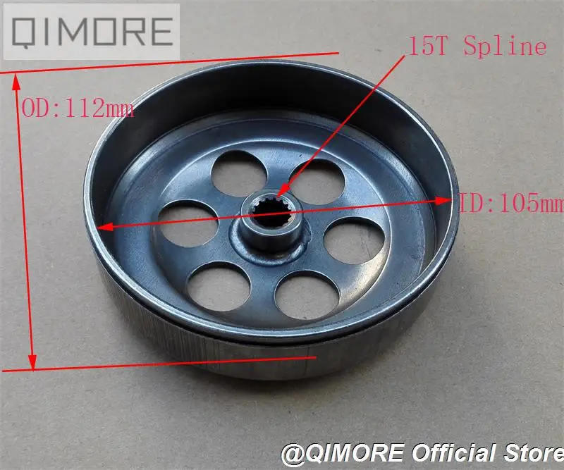JOG50 clutch bell-112mm size