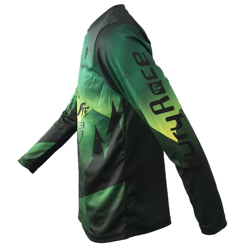 FURY Racing Wolf Enduro горные майки DH MTB BMX для езды на велосипеде одежда для мужчин горный велосипед внедорожный мотоцикл футболки