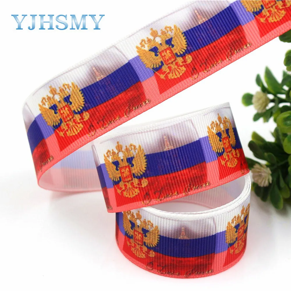 Grosgrain Ribbon Ribbon Decoration Ribbon Supplies Wrapping Ribbon 25 mm 5 Yards medal icon Printed grosgrain ribbons DIY handmade Hair accessories wedding gift wrap