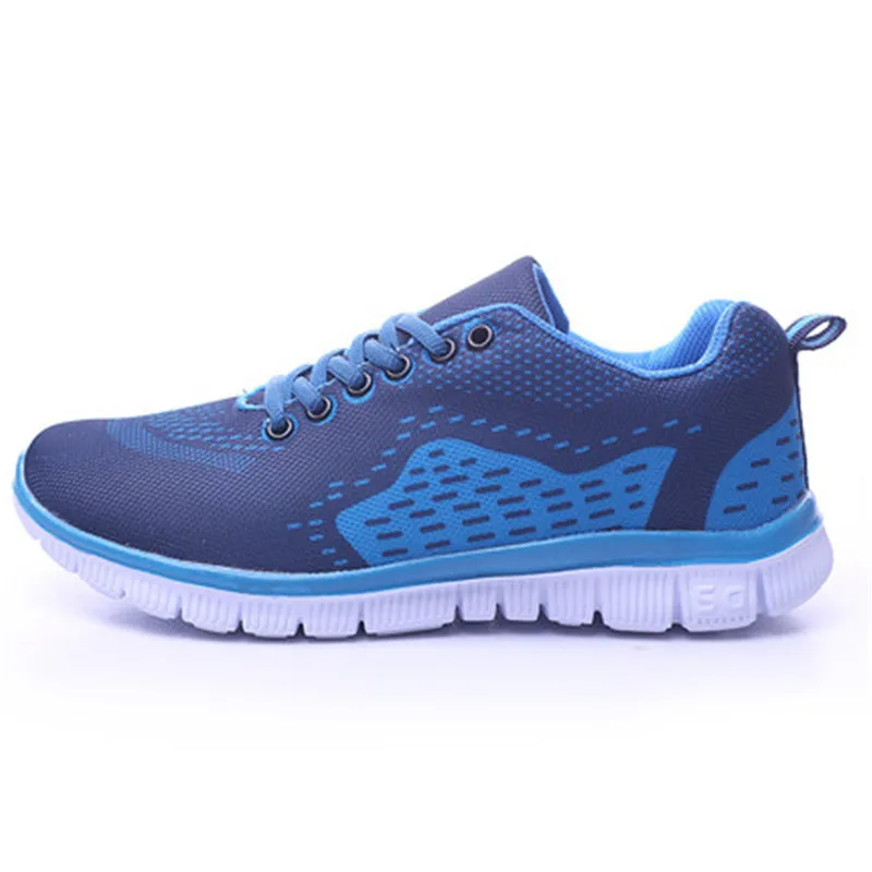 Sports shoes men's summer breathable wear shock absorbing running shoes