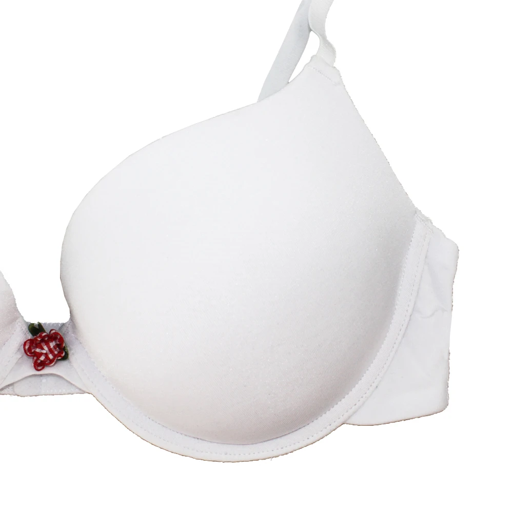 Sexy White Push up Bra 3/4 Cup Women Underwear Fashion Bralette 28