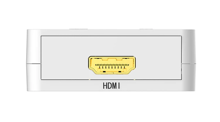 10 шт./лот HDMI конвертер VGA адаптер HDMI2VGA конвертер 1080 P для ноутбука ЖК-дисплей Экран проекторы HDTV