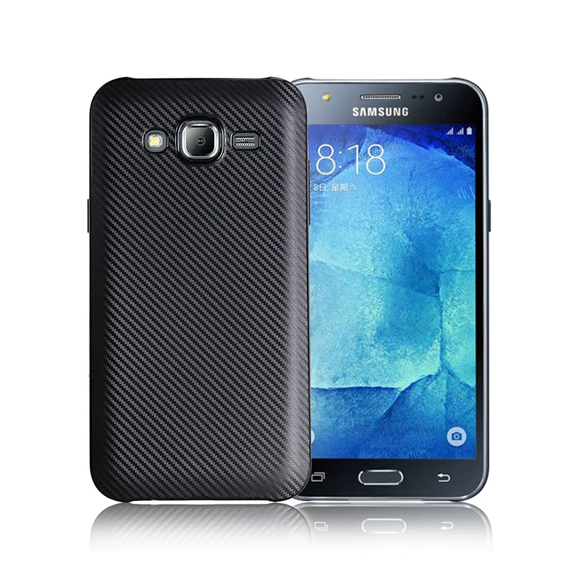 carbon fiber silicone case samsung j7 core neo j701f (2)