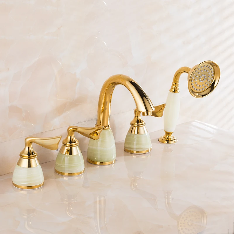 Buy Brand Quality Bathtub Faucets Five piece Suit