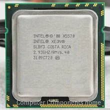 intel xeon X5570 processor intel x5570 CPU (2.93GHz 8MB 6.4GT/s Quad-Core) LGA1366 Server CPU work on X58 motherboard
