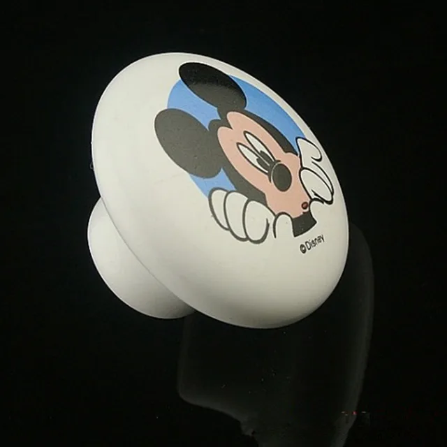 20 unids Perillas Del Gabinete de Cerámica Mickey Mouse Niños