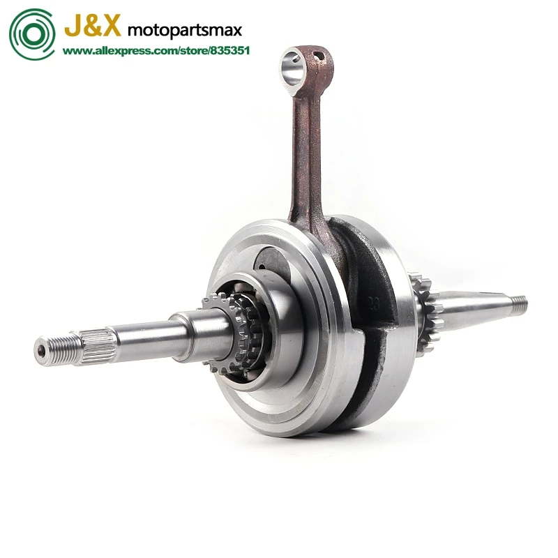 

16 22 T GY6 49cc 50cc Crankshaft with 16 22 teeth 139QMB 139QMA Roketa SUNL JCL JONWAY ROMET Z Scooter Moped