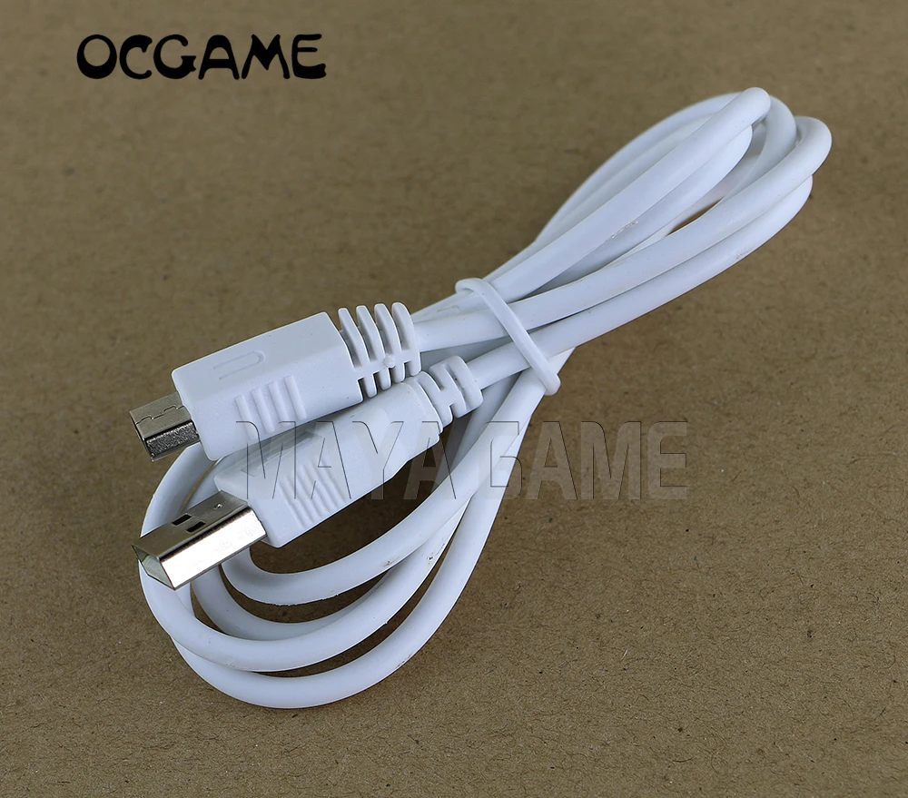 OCGAME high quality USB data power charge Charger charging Cable For Nintendo Wii U WIIU Gamepad