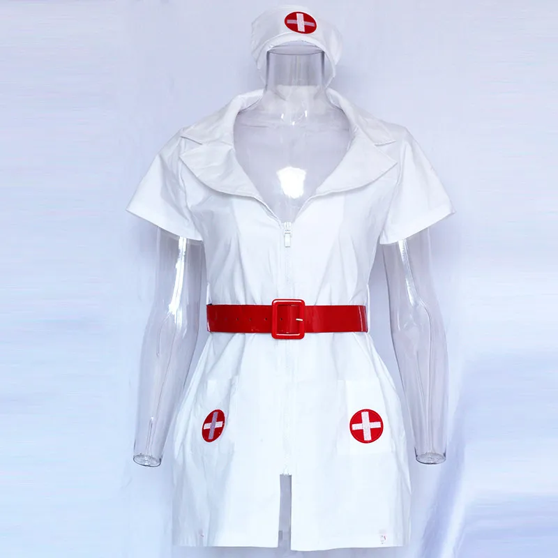 2017 последние Для женщин Sexy Nurse равномерное Медсестра взрослый костюм Хэллоуин