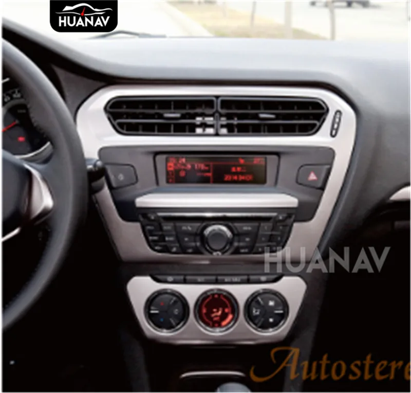 Excellent Car DVD player GPS navigation for PEUGEOT 301 2014-2017 For Citroen Elysee 2014-2017 Android8/Android7 Multimedia recoder unit 0