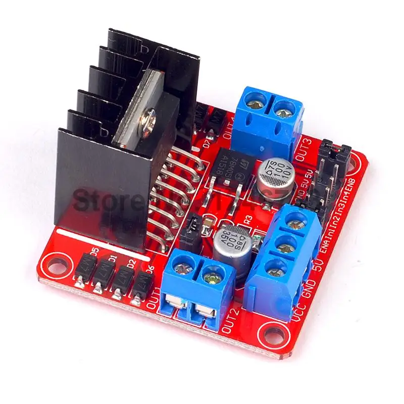 1PCS L298N Module Dual H Bridge Stepper Motor Driver Board Modules for Arduino Smart Car