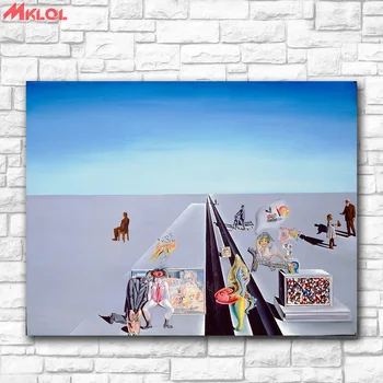 

Salvador-dali-the-first-days-of-spring Canvas Painting For Living Room Home Decoration Oil Painting On Canvas Wall Painting