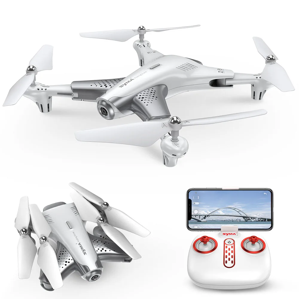 Syma Z3 Умный складной Радиоуправляемый Дрон с 720p FPV Wi Fi HD камерой Квадрокоптер в