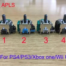 ALPS 3D Аналоговый джойстик осевой сенсор Модуль Ремонт Часть для ps4/ps3/xbox one/wiiu 100 шт./партия